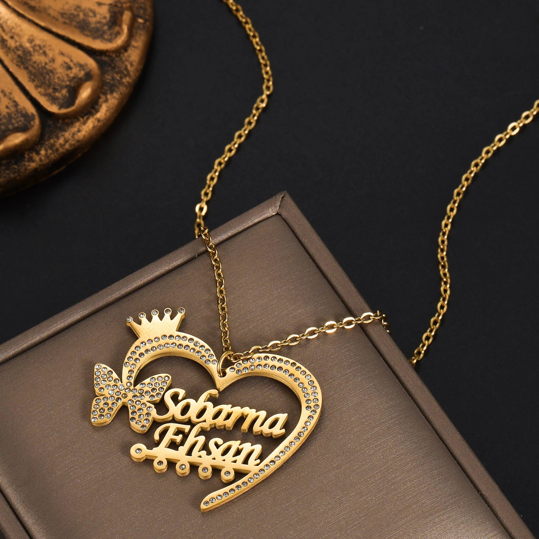 Personalized Name Necklace (Butterfly)